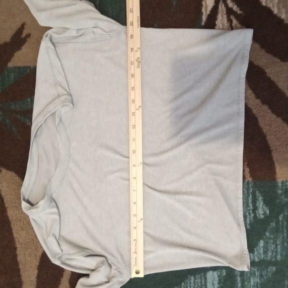 Lululemon Top Long Sleeve Cropped Abrasion Training Gym Athleisure Size 8 - Picture 5 of 7